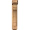 Ekena Millwork Merced Craftsman Smooth Bracket w/ Offset Brace, Western Red Cedar, 5 1/2"W x 18"D x 30"H BKT0604X18X30MRC04SWR - alternate 2